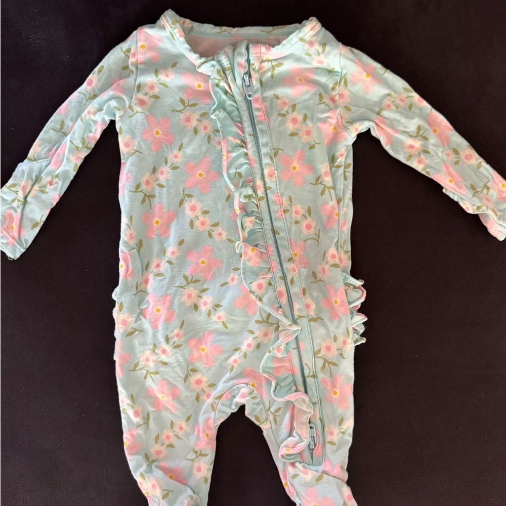 Angel Dear Pastel Floral Kids One Piece